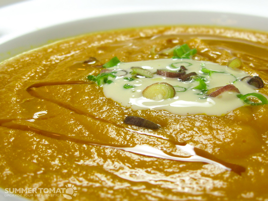 Carrot ginger soup