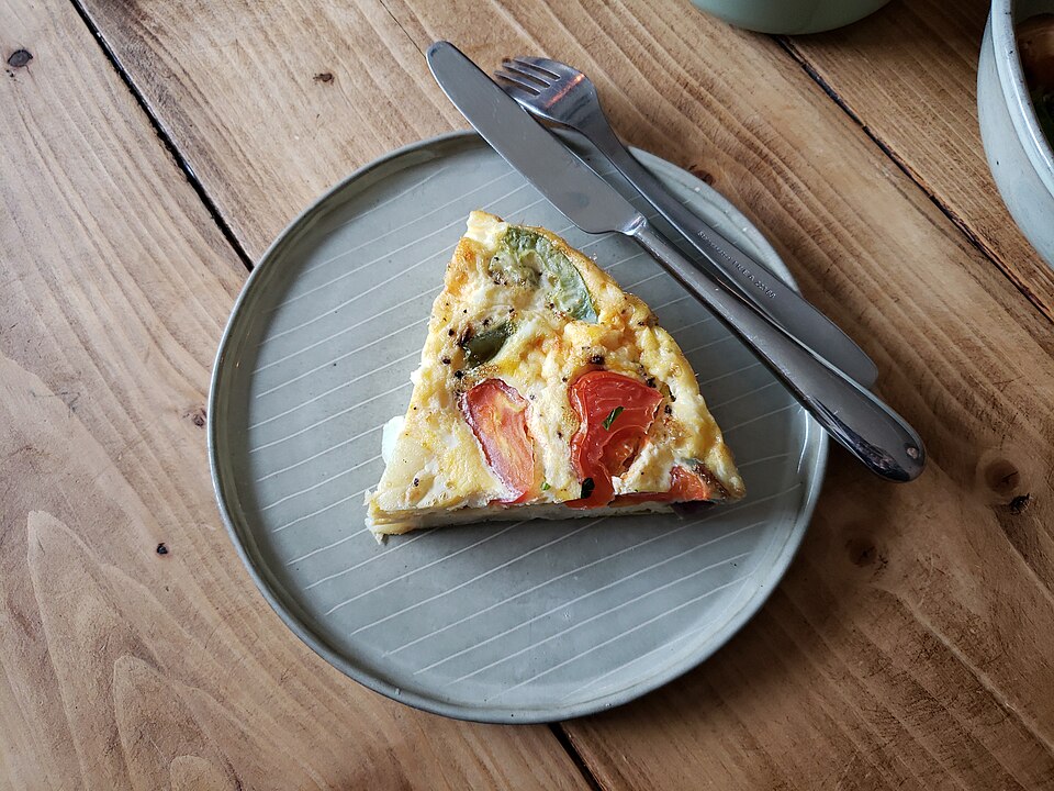 Vegetable frittata