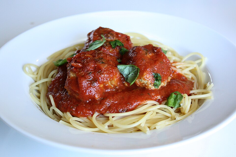 Turkey meatballs in tomato sauce