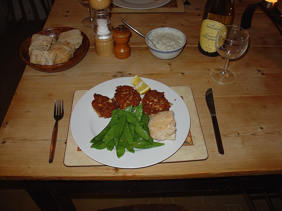 Salmon fishcakes